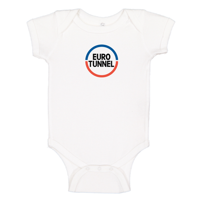 Eurotunnel   Logo Baby Onesie Romper