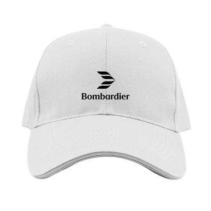 Bombardier Logo  Dad Baseball Cap Hat
