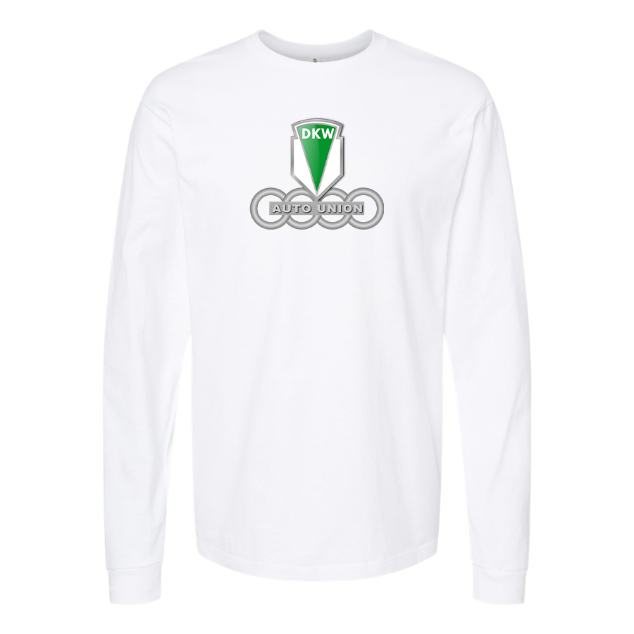 Men's DKW Logo Cotton Long Sleeve T-Shirt