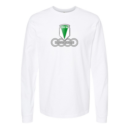 Men's DKW Logo Cotton Long Sleeve T-Shirt