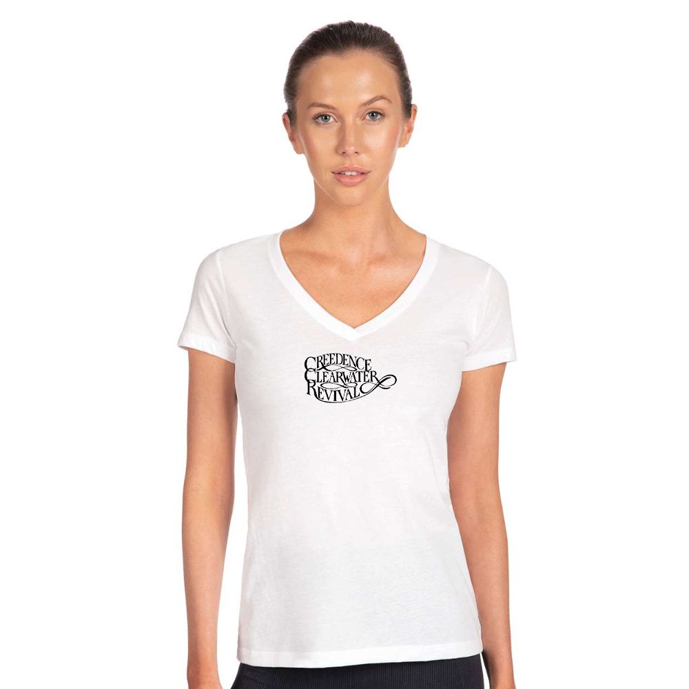 Women's Creedence Clearwater Revival Next Level V-Neck T-Shirt