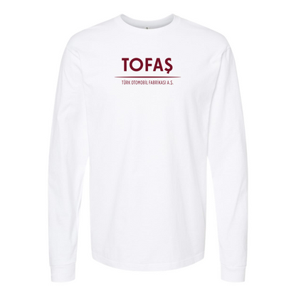 Men's Tofas Logo Cotton Long Sleeve T-Shirt