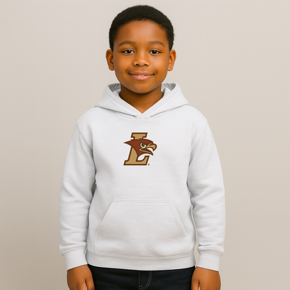 Youth Lehigh Mountain Hawks Logo Pullover Hoodie