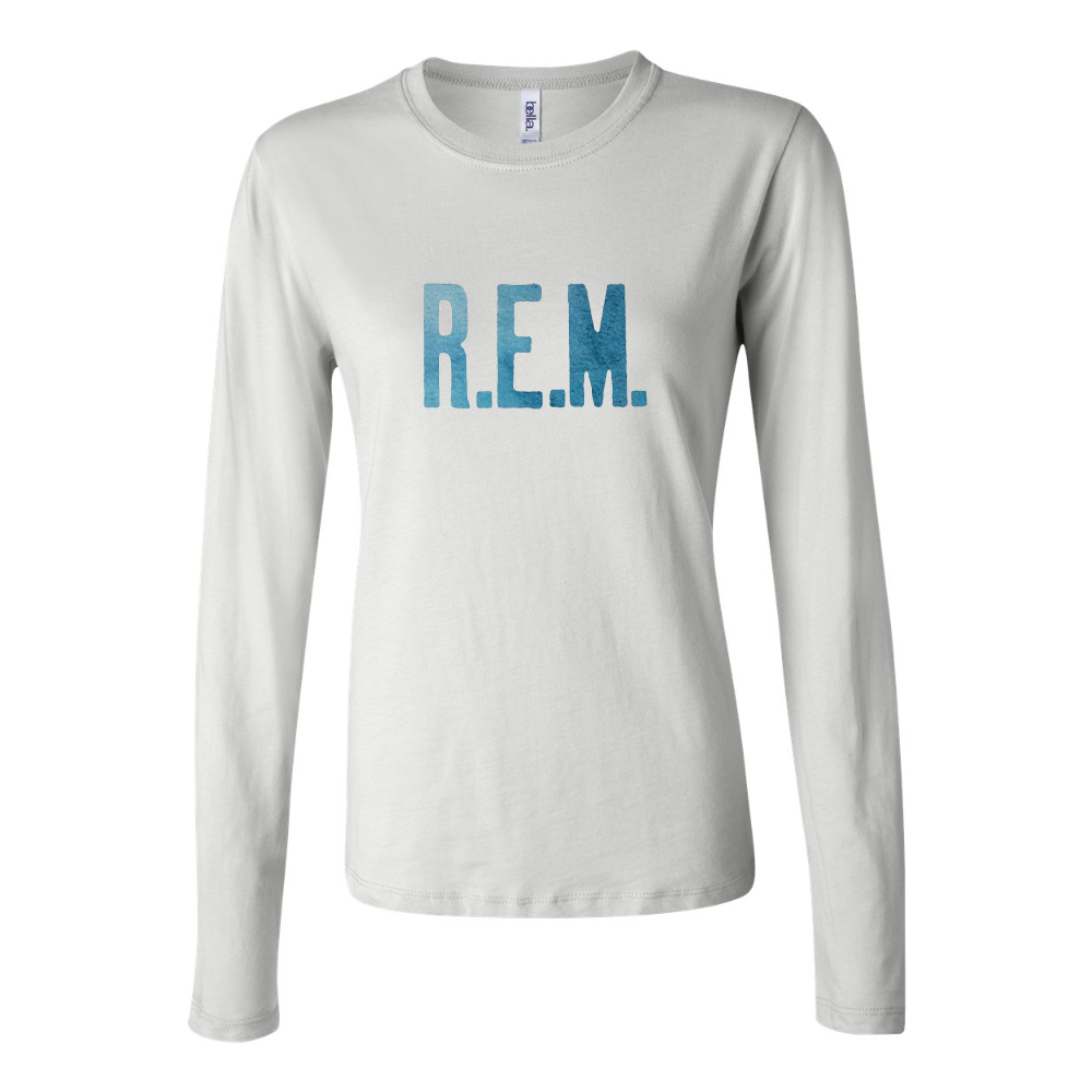 BELLA CANVAS R.E.M. Blue  Jersey Long Sleeve Tee