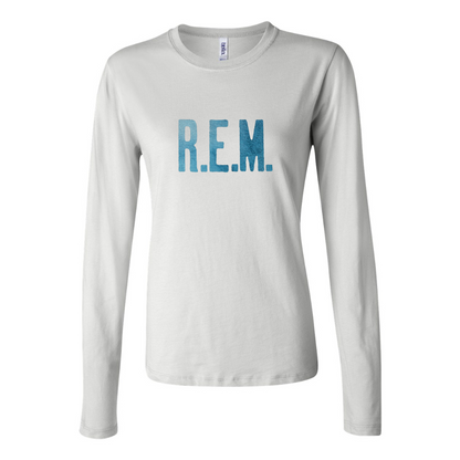 BELLA CANVAS R.E.M. Blue  Jersey Long Sleeve Tee