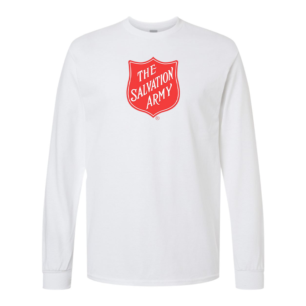 Men's  The Salvation Army  Gildan Heavy Cotton Long Sleeve T-Shirt