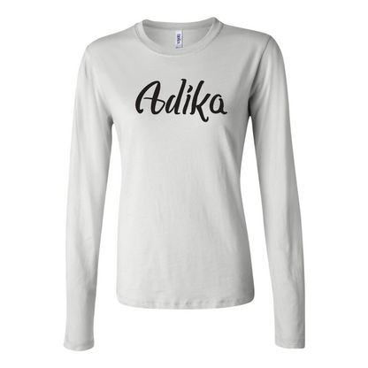 BELLA CANVAS  Adika   Jersey Long Sleeve Tee