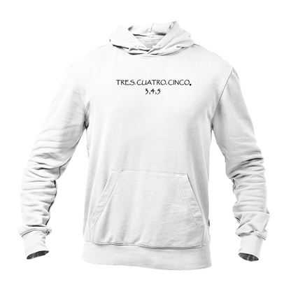 Men's Tres Cuatro Cinco Logo Pullover Hoodie