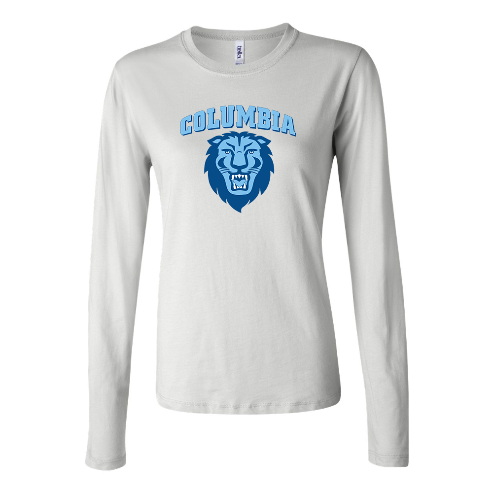 BELLA CANVAS  Columbia Lions  Jersey Long Sleeve Tee