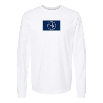 Men's Simply Southern Logo Cotton Long Sleeve T-Shirt