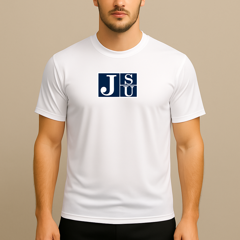 Men's Jackson State Tigers Logo Polyester T-Shirt