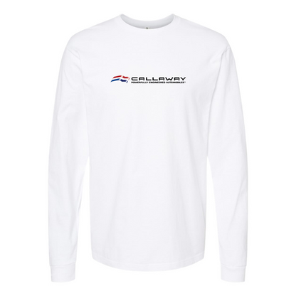 Men's Callaway Logo Cotton Long Sleeve T-Shirt