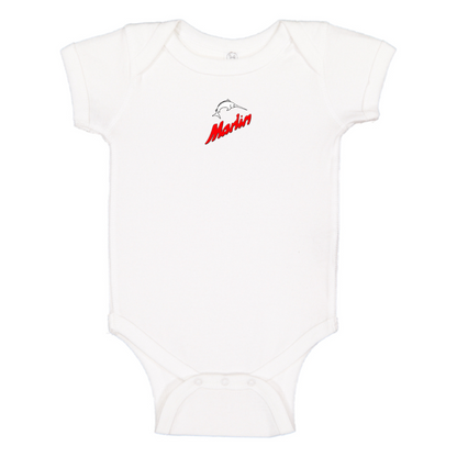 Marlin Logo Baby Onesie Romper