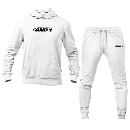 Men's AND1 Logo Hoodie Joggers Set