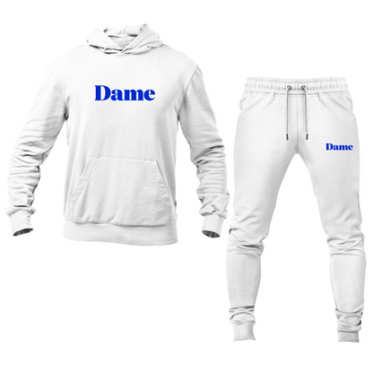 Men's Dame Products Logo Hoodie Joggers Set