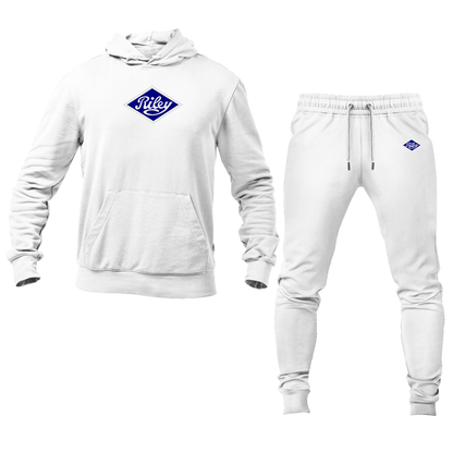Men's Riley Logo Hoodie Joggers Set