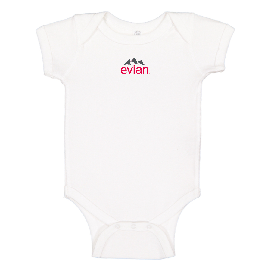 Evian Logo Baby Romper Onesie
