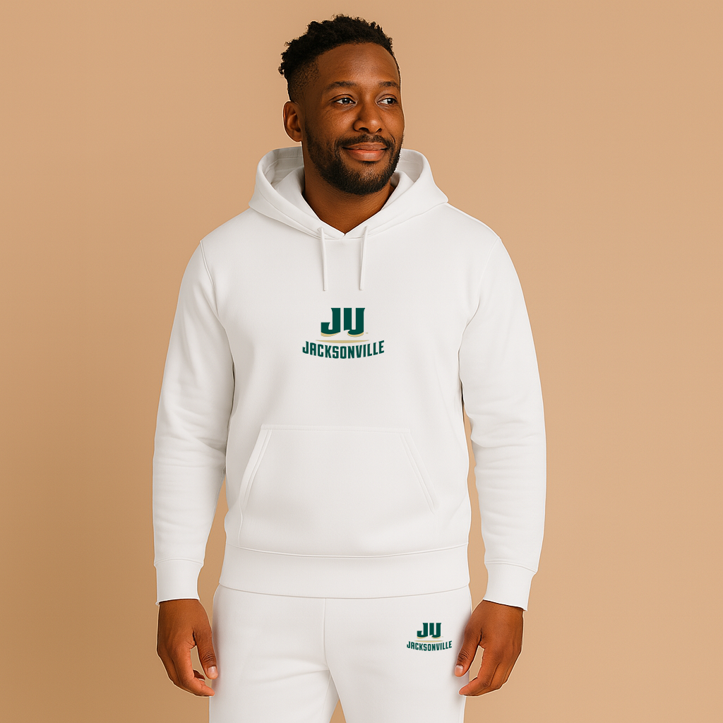 Men's Jacksonville Dolphins Logo Hoodie Joggers Set