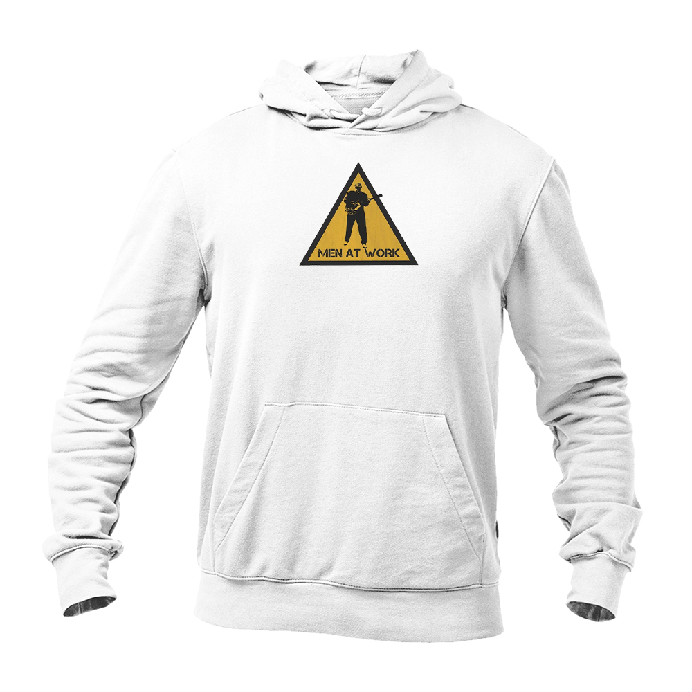 Men's Men at Work Logo  Pullover Hoodie