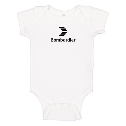 Bombardier Logo Baby Onesie Romper