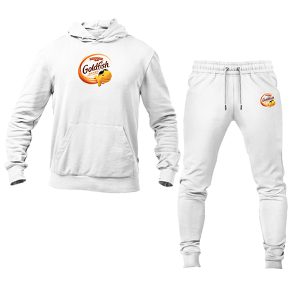 Men's Goldfish Logo Hoodie Joggers Set