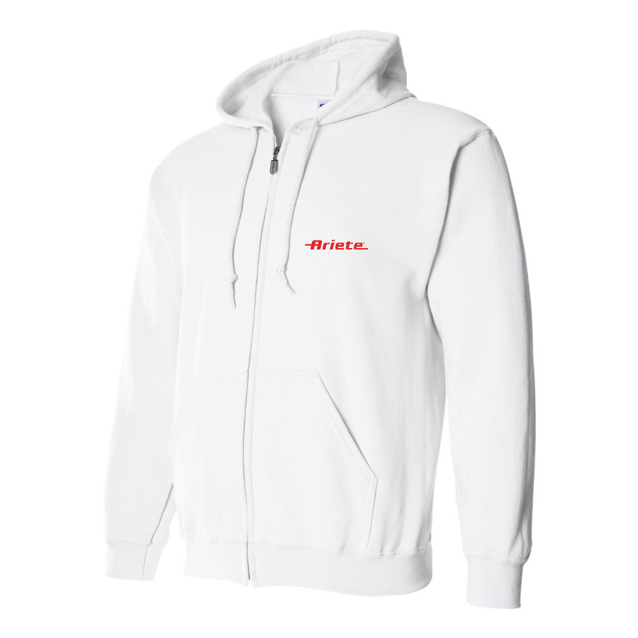 Men's Ariete Logo Zipper Hoodie