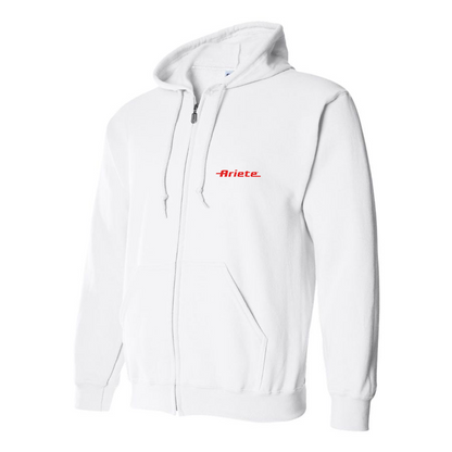 Men's Ariete Logo Zipper Hoodie
