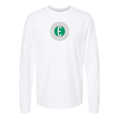 Men's Edsel Logo Cotton Long Sleeve T-Shirt