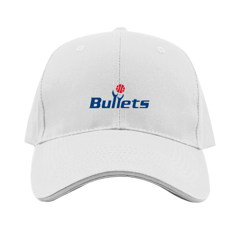 Baltimore Bullets Logo  Dad Baseball Cap Hat