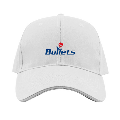 Baltimore Bullets Logo  Dad Baseball Cap Hat