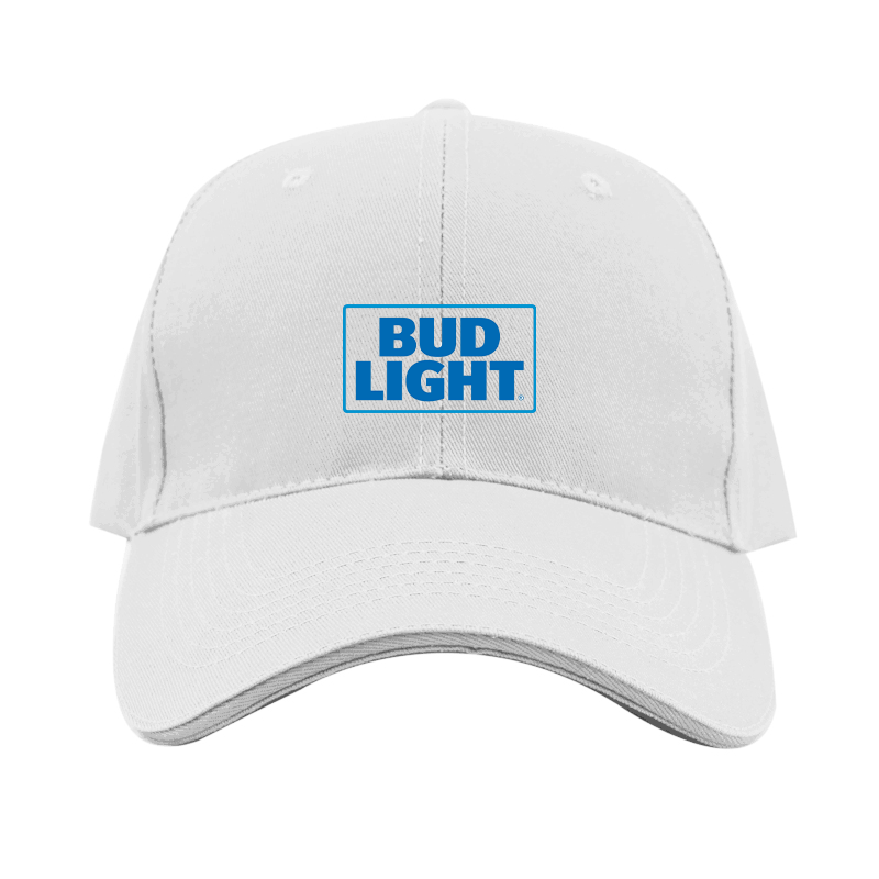 Bud Light Logo  Dad Baseball Cap Hat