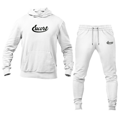 Men's Eucort Logo Hoodie Joggers Set