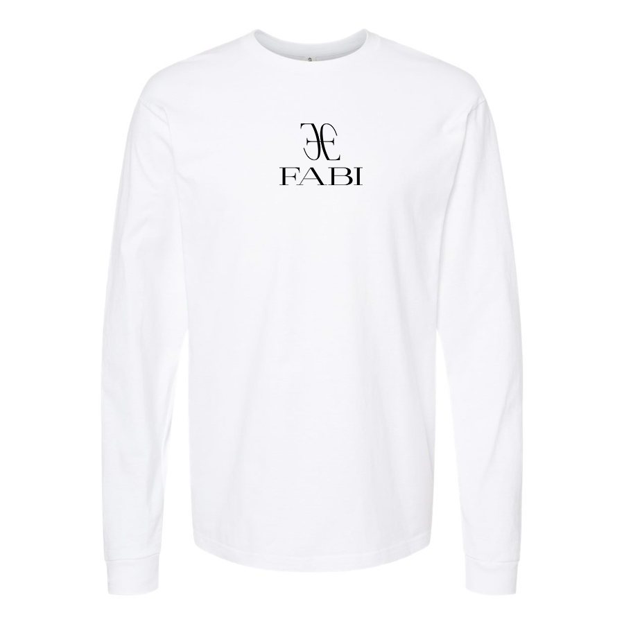Youth Fabi Logo Cotton Long Sleeve T-Shirt