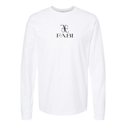 Youth Fabi Logo Cotton Long Sleeve T-Shirt