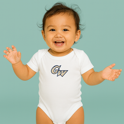 George Washington Colonials Log Baby Romper Onesie