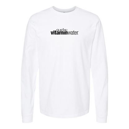 Men's Vitaminwater Logo Cotton Long Sleeve T-Shirt