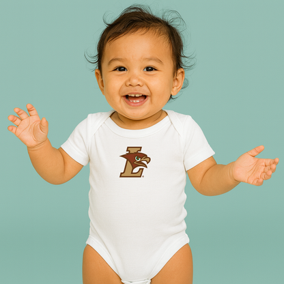 Lehigh Mountain Hawks Logo Baby Romper Onesie