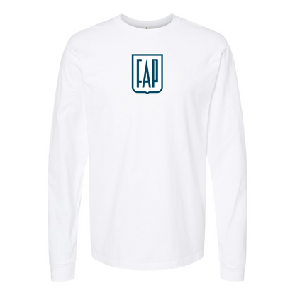 Men's FAP Logo Cotton Long Sleeve T-Shirt