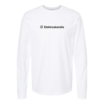 Men's Elektroskandia Logo Cotton Long Sleeve T-Shirt