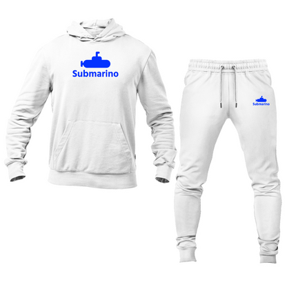 Men's Submarino Logo Hoodie Joggers Set
