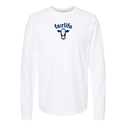 Men's Fairlife Logo Cotton Long Sleeve T-Shirt