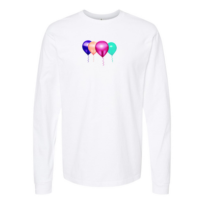 Youth Balloon-Emojis Logo Long sleeves