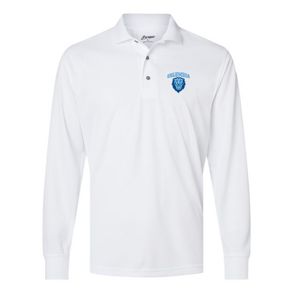 Men's  Columbia Lions Paragon Prescott Long Sleeve Polo