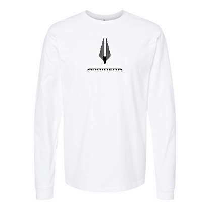 Men's Arrinera Logo Cotton Long Sleeve T-Shirt