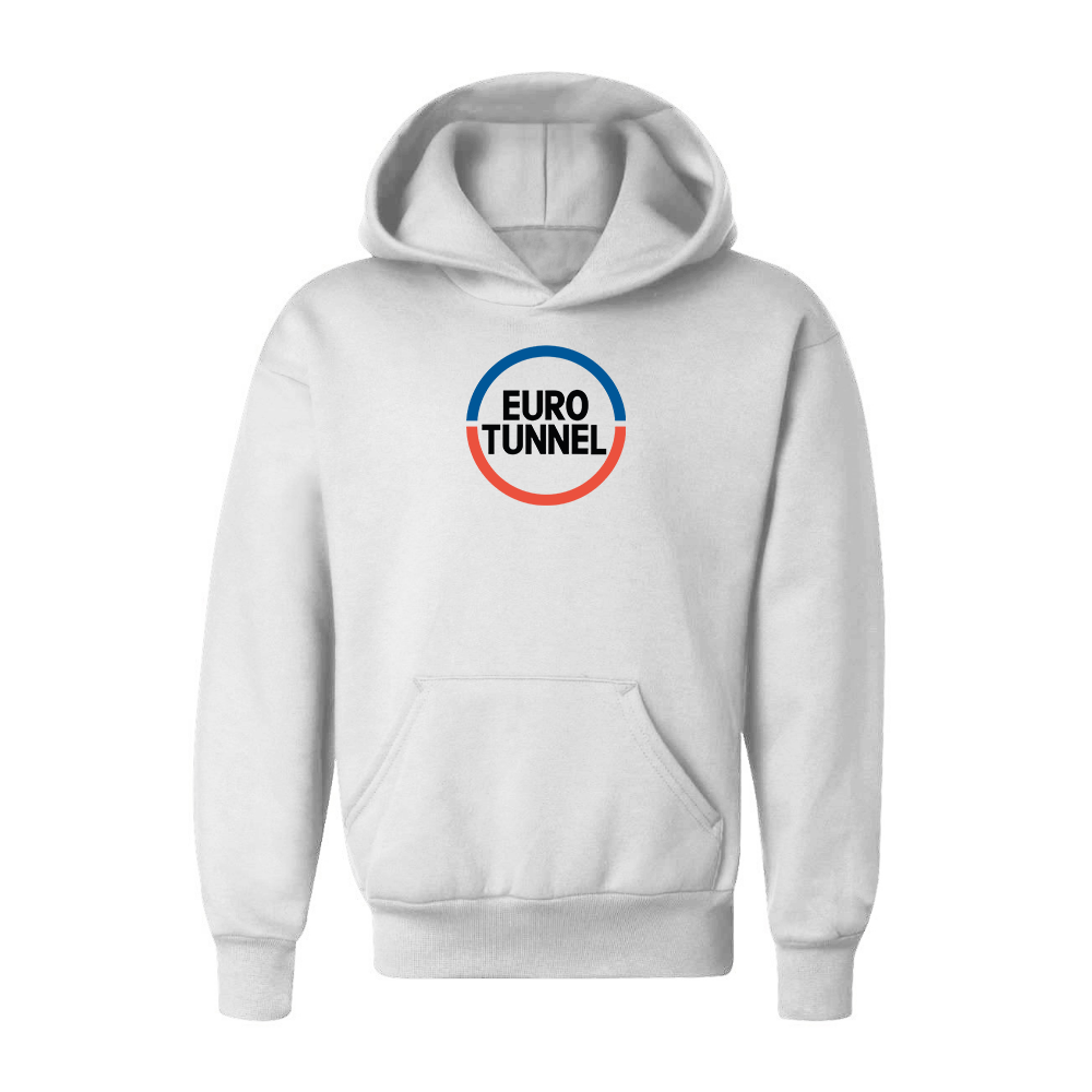 Youth   Eurotunnel    Logo  Pullover Hoodie