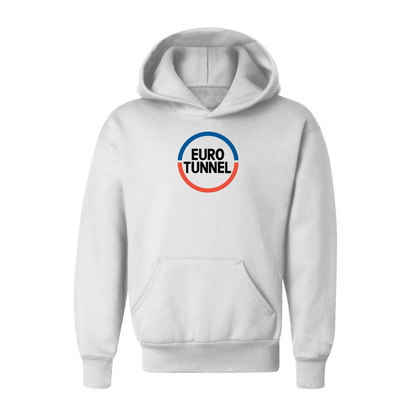 Youth   Eurotunnel    Logo  Pullover Hoodie