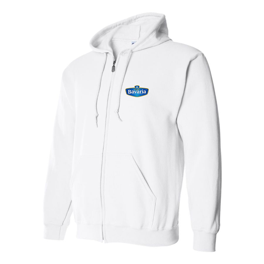 Men's Bavaria Logo Zipper Hoodie