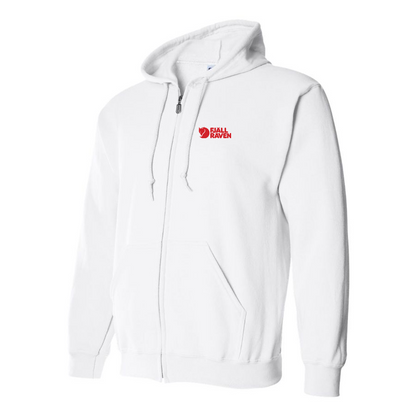 Men's Fjallraven Logo Zipper Hoodie