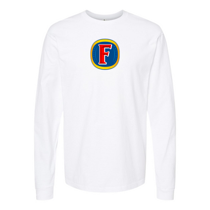 Youth Fosters Logo Cotton Long Sleeve T-Shirt
