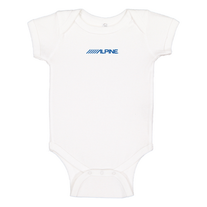 Alpine Logo  Baby Onesie Romper